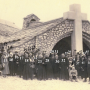 Consécration de la chapelle Sainte-Croix le 19 juillet 1936.