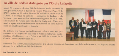 <p>Journal municipal "Lou Passadou"</p>